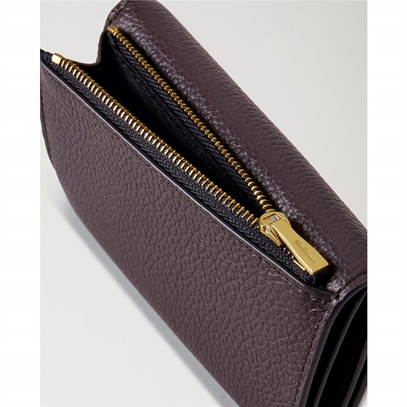 Mulberry Darley Folded Multi-Card Wallet Ebony